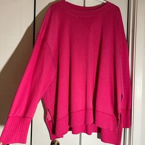Hot Pink Crewneck Sweater